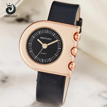 

Unique Irregular Creative Dials Fashion Women Watches Creative Luxury Ladies Watch Analog Hour Vintage Girls Wristwatch Gift