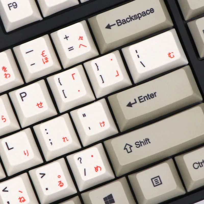 BGKP Новое поступление Японский Корейский keycap белый и серый краситель sub 108 клавиш для cherry mx механическая клавиатура