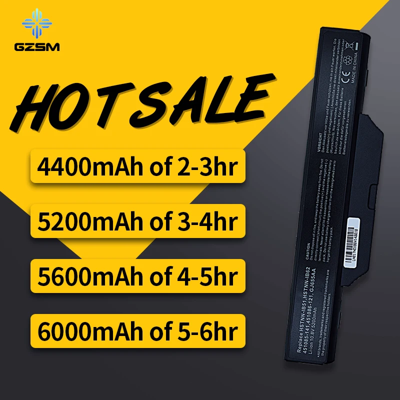 HSW Laptop Battery For HP Compaq 510 511 610 Business Notebook 6720s 6730S 6735S 6820S 6830S 500764-001 HSTNN-LB51 bateria akku |