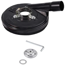 100-150 мм угловой шлифователь Пылезащитная крышка 5 дюймов/125 мм Алмазный шлифовальный диск Регулируемый угловой шлифовальный комплект с ободом для шлифовки