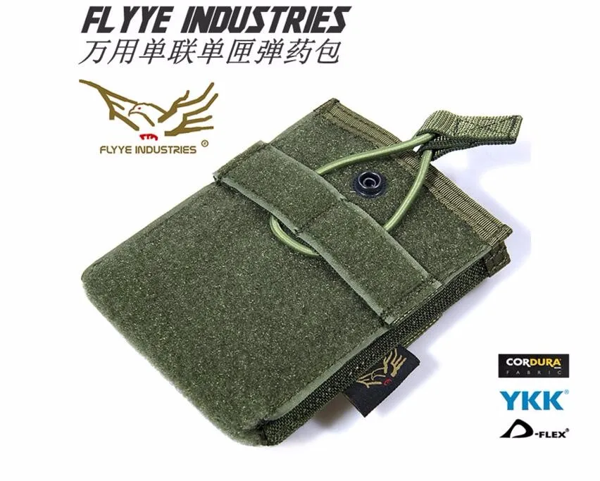 FLYYE MOLLE Универсальный Одиночный шарнир одиночный патрон аксессуар платформа сумка M020