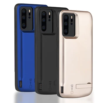 

For Huawei P30 P30 Pro 5000mAh Battery Charger Case Phone Cover with Stand Power Bank External Battery Poverbank Charging Case