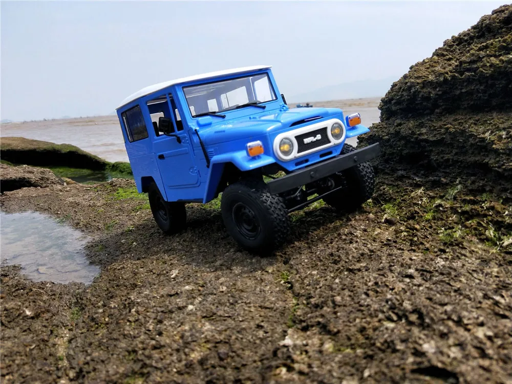 WPL C34/C34K/C34KM 1/16 RTR 4WD 2,4G Buggy Crawler внедорожных автомобилей RC 2CH с головного света Пластик металлические модели автомобилей детская Радиоуправляемая машинка