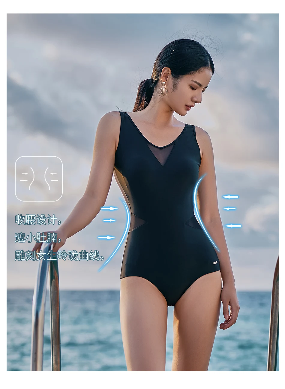 361 женский купальник пуш-ап с открытой спиной, сексуальный треугольный спортивный купальник с сеткой, черный цельный купальник для девушек, горячий весенний купальный костюм для бассейна