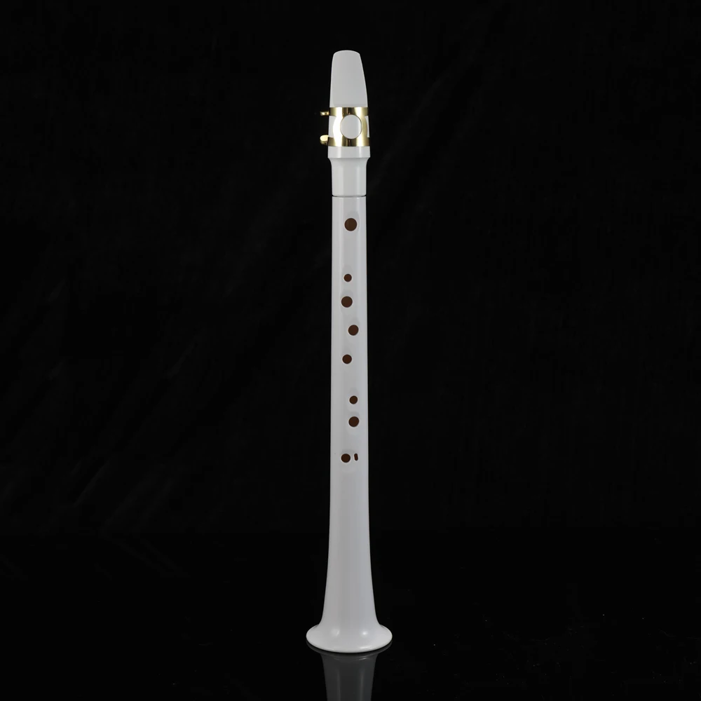 Белый карманный саксофон мини переносной саксофон Саксофон маленький саксофон с сумкой для переноски деревянный духовой инструмент
