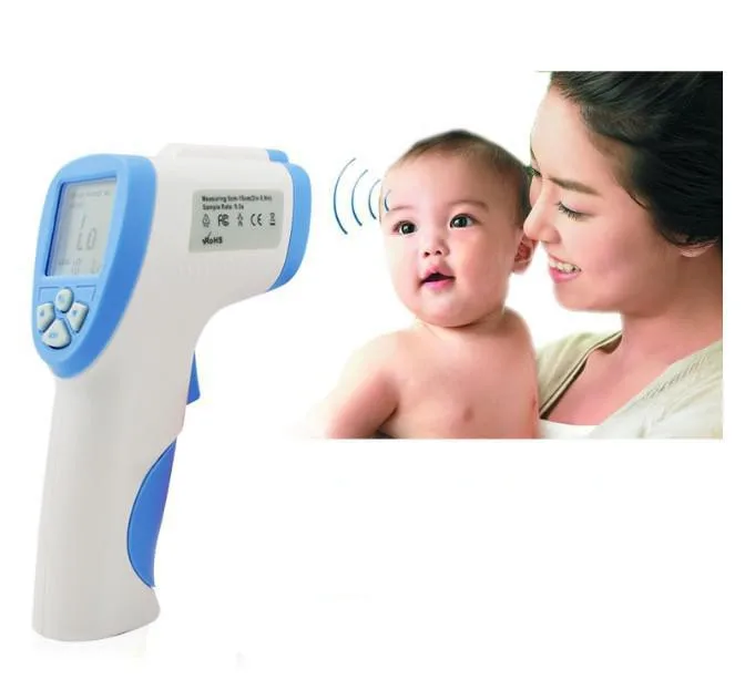 BabyAdult Infrared Thermometer Digital LCD IR Laser multi-function Temperature Gun Baby Body Ear&Forehead Thermometer Kids