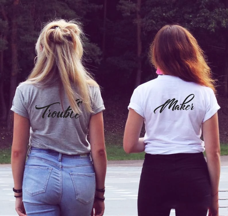 Best friend goals t shirt Clearance