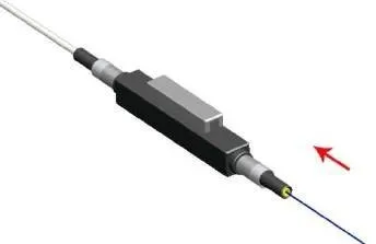 Mechanical splice for standard cable