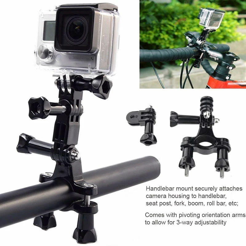 Juego de accesorios Tekcam para gopro hero 5 4 3 gopro sesión para SJCAM SJ4000 M20 xiaomi yi 4K PLUS eken h9 Sony cámara - 6