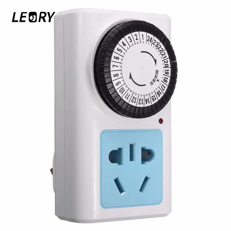 Mechanical Outlet Timers Simple Touch Auto Shut-Off Safety Outlet Multi ...