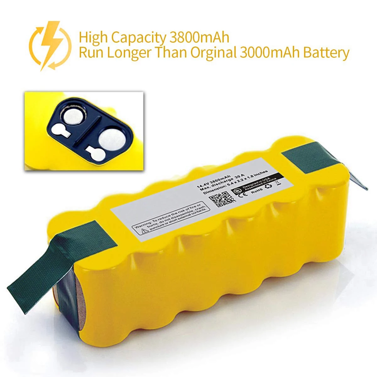 3500 Mah Ni-MH Батарея для Roomba R3 500600700 и 800 серии 900 500 510 530 531 532 535 536 540 550 552 560 562 570 580 595 600