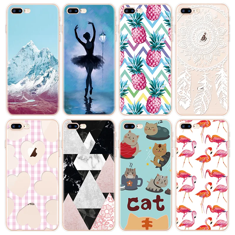 

Coque For iPhone X XS Max XR 5 SE 6 S 8 7 Plus TPU Fundas For Cubot R11 X18 X18 Plus Note S Cover For OPPO F5 F7 F9 Ballet Case