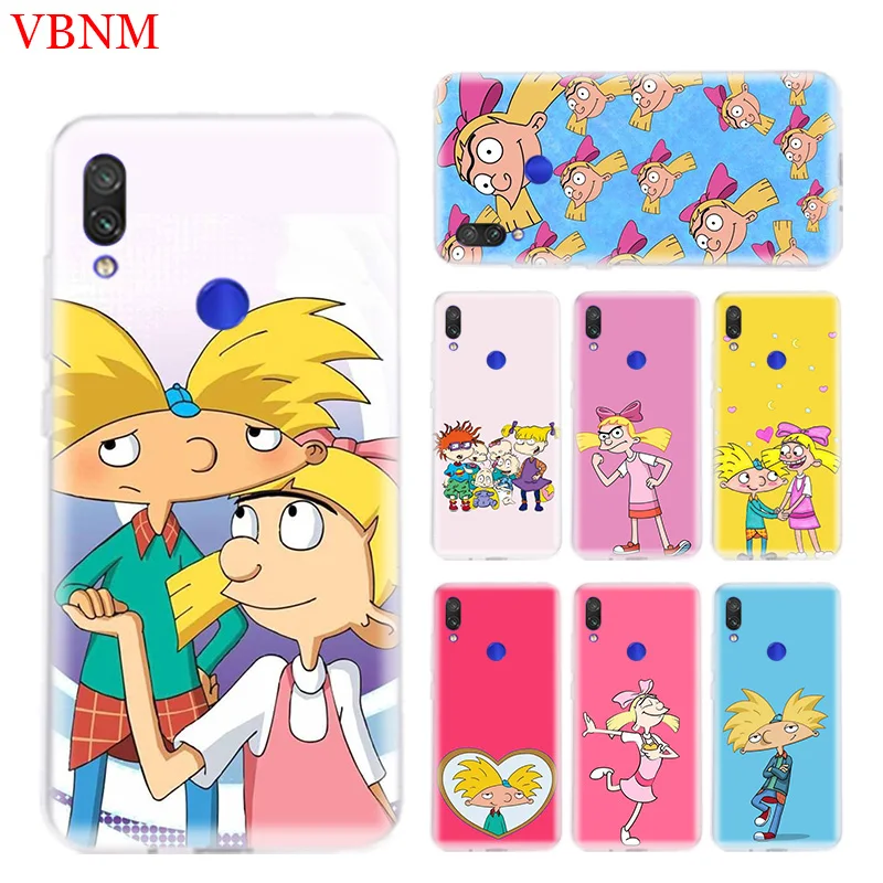 

Hey Arnold Unique Phone Case for Xiaomi Redmi S2 Y3 Y2 K20 Pro Note 7 7S 6 5 Pro 4 4X Mi Pocophone F1 9 8 A2 Lite Coque Cover