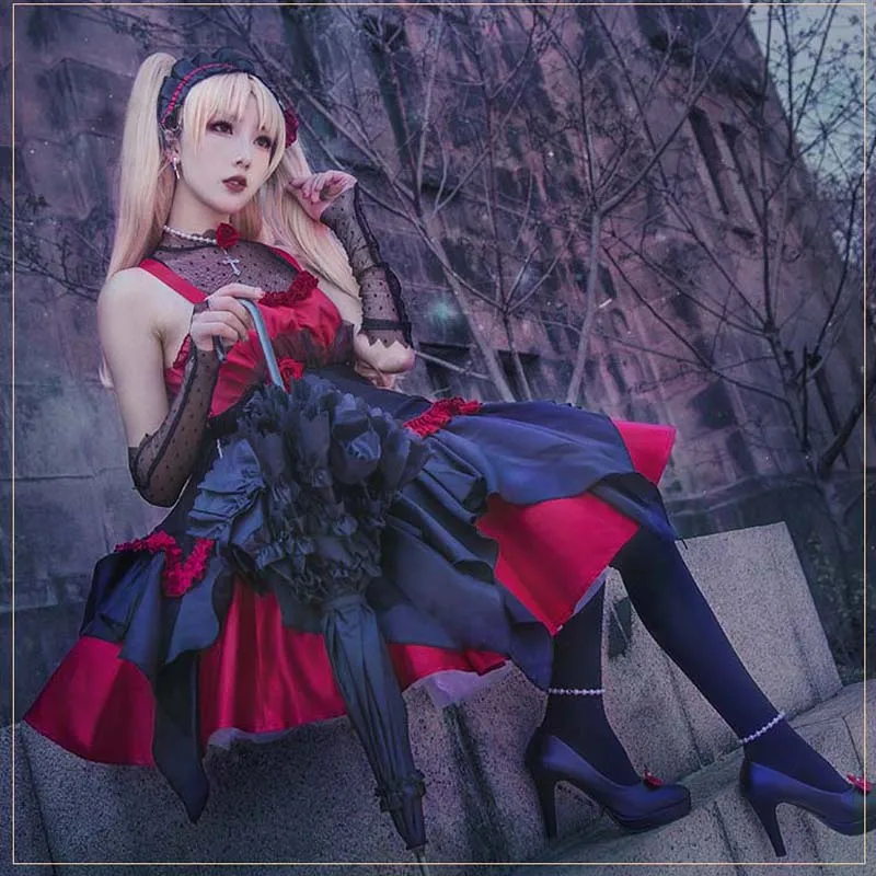 Cosplaylove FGO Fate/Grand Order костюм для косплея Луны девушки рака Ereshk Лолита платье запас