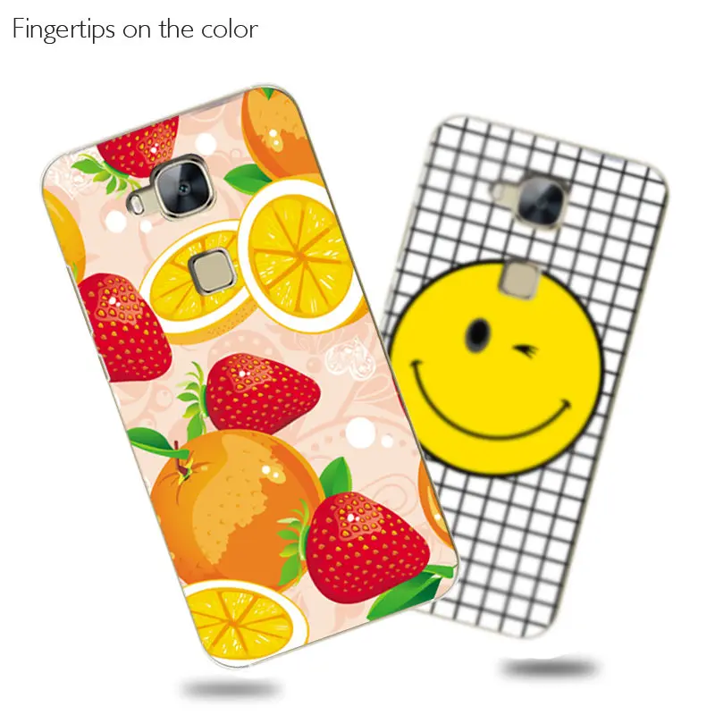 Huawei G8 Case Fashion UV Print Painting Hard Back Cover For Ascend / D199 With Tracking Number |