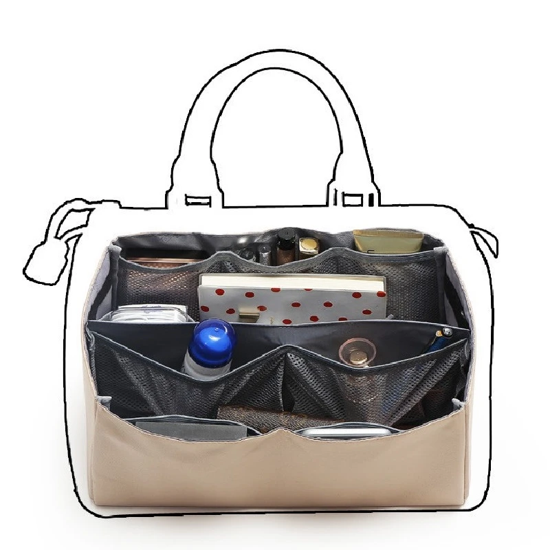 tote with removable purse