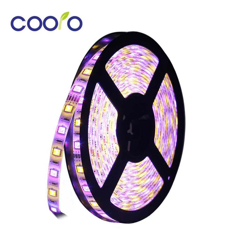 Гибсветильник СВЕТОДИОДНАЯ лента SMD 5050 RGBW 12 В RGB + белый/теплый белый цветная