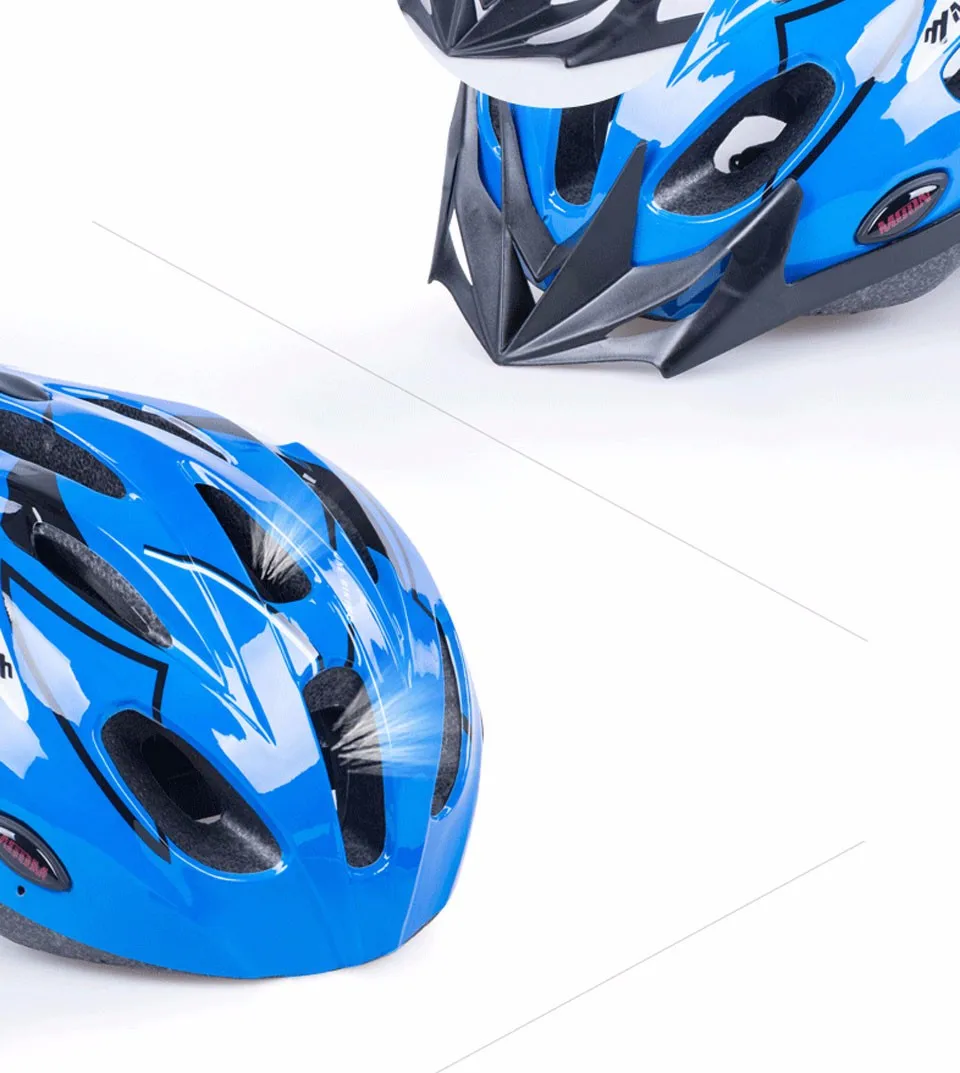 MOON высококачественный Детский велосипедный шлем PC+ EPS Сверхлегкий Детский велосипедный шлем 16 вентиляционных отверстий безопасный Детский велосипедный шлем