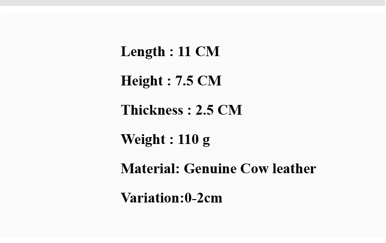 Lomelobo Unisex Lychee Card Holder Genuine Leather Women Men Credit ID Business Card Wallet Fashion Bank Cards bag Coin Purse HCL7139 Details (05)