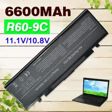 6600mAh Laptop Battery R40 R45 For Samsung R408 R410 R458 R460 R510 R60 R65 R70 R610 P210 P460 P50 P560 P60 Q210 Q310 AA-PB2NC3B