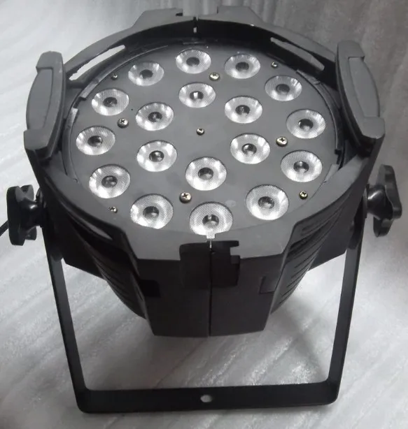 6 шт./лот кейс с Par64 DMX Lighings led par можно мыть 18x12 W RGBW 4IN1