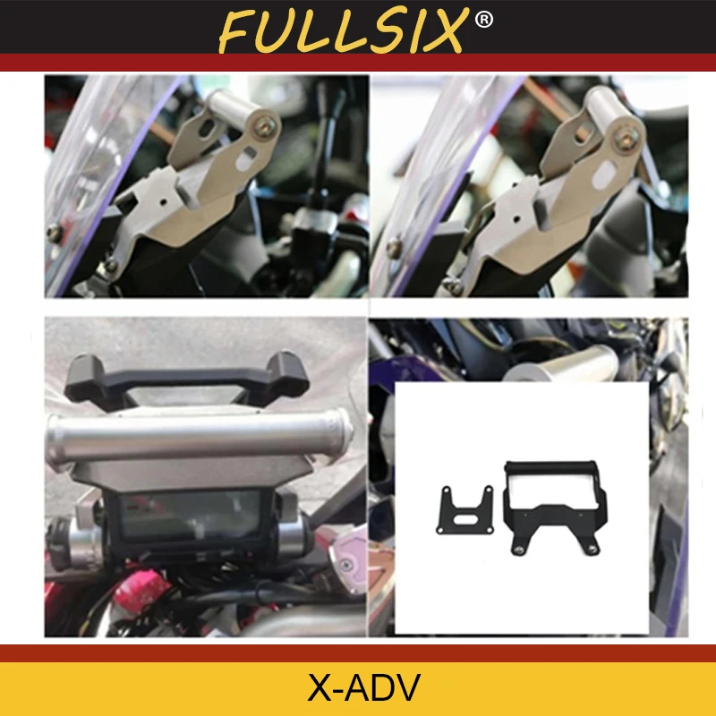

Motorcycle front Stand Holder Smartphone For HONDA XADV 300 X ADV 1000 X-ADV 750 2017-2019 GPS Bar Mobile Phone bracket GPS