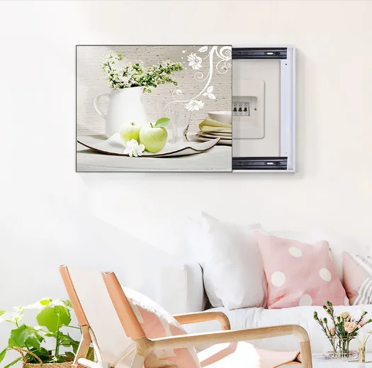 

Meter Box Decorative Painting Distribution Box Murals Living Room Paintings Water Proof Electric Switch Box Wall Decoration