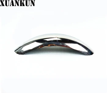 

XUANKUN Motorcycle Accessories Modified Mud Tile Two Round Clay Tile Electroplating Color