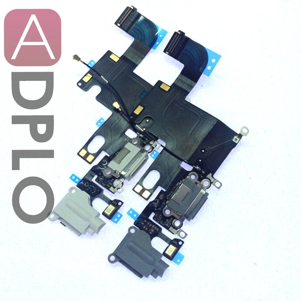 

USB charging port Earphone Jack Tail Plug Flex Cable for I6 plu.s Replacement Part Replace the broken damaged non-working one