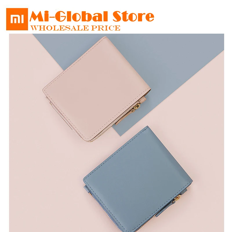 

Original Xiaomi UREVO Leather ladies Wallets Full Griand Genuine Soft Purse for woman girlfreind High Quality