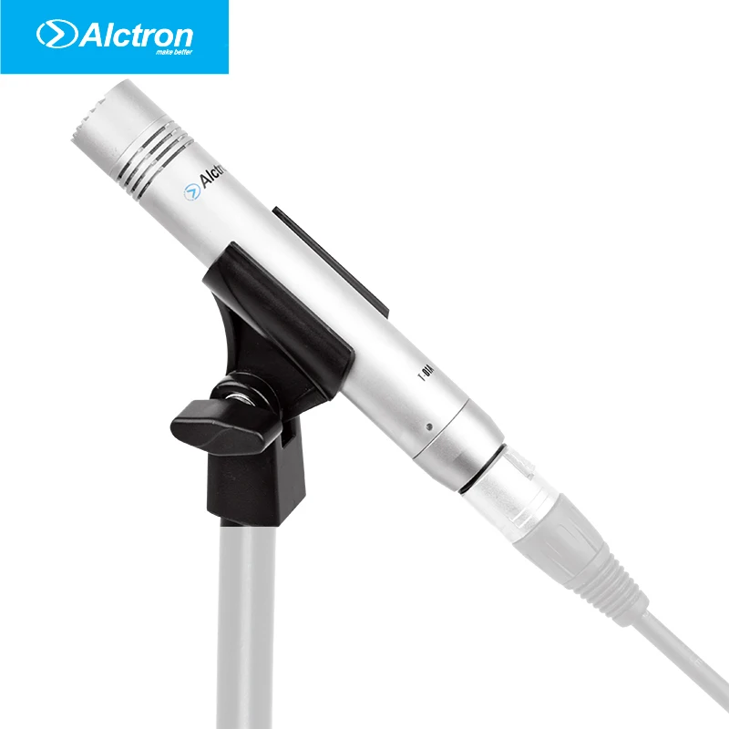 

Alctron T-01A Instrument Mic with mic clip,Pencil Condenser Microphone,Instrument studio mic