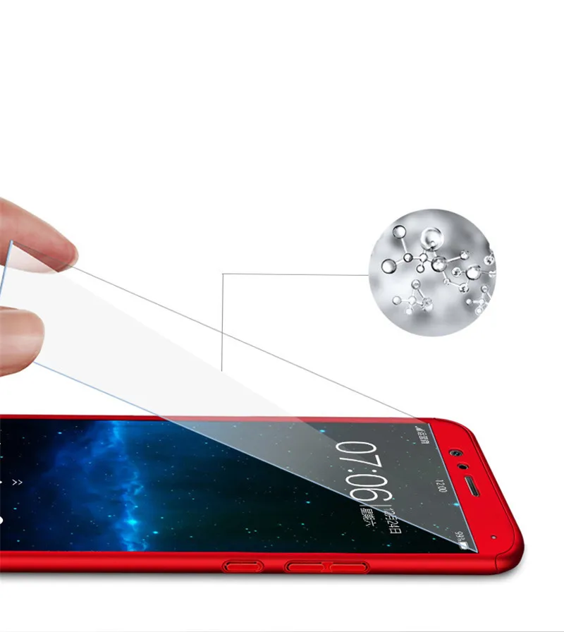 luxury 360 hard plastic full cover for huawei honor 6x 7x   06