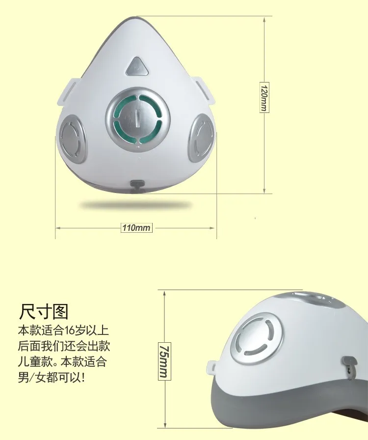 Умные Электрические Электронные респираторы формальдегид для беременных женщин для противотуманной дымки pm2.5 пыли дымка второй руки дым
