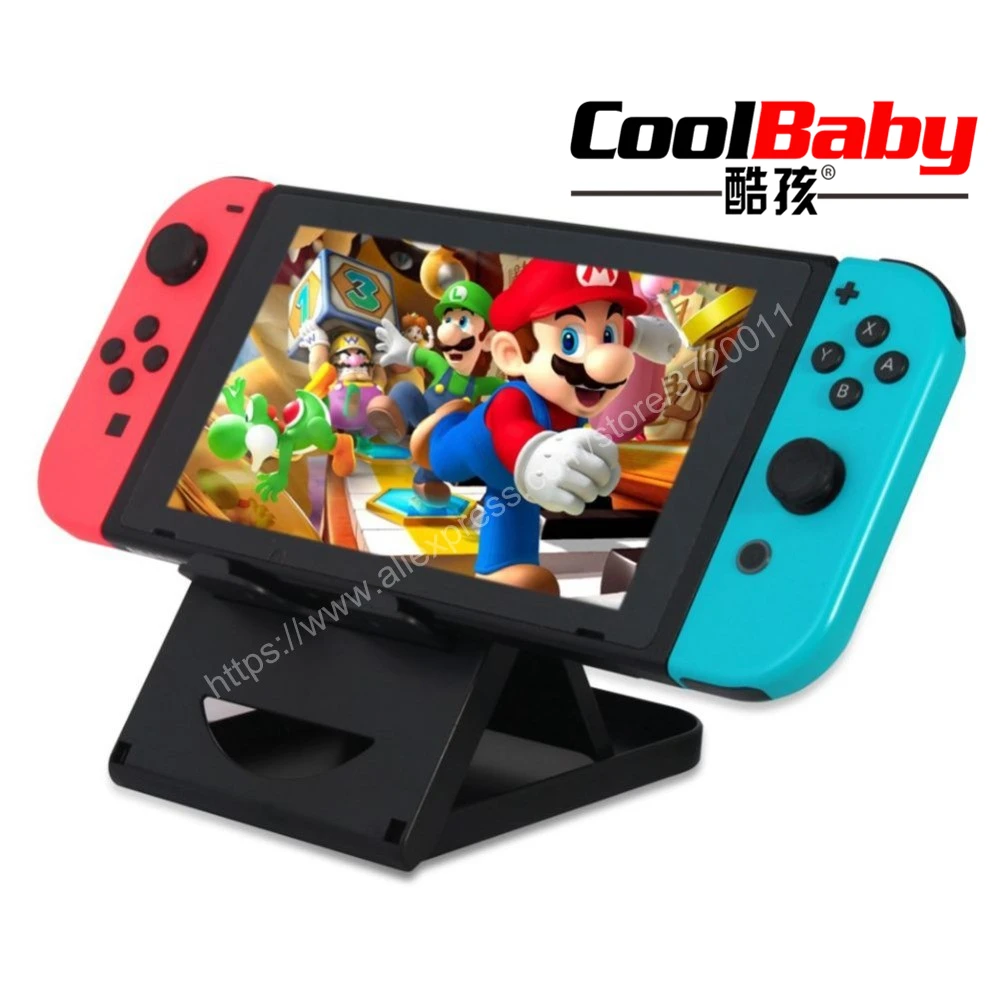 Foldable Game Console Stand Adjustable Portable Bracket Holder Special for Nintendo Switch Console TNS-1788