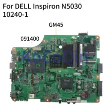 KoCoQin ноутбук материнская плата для Dell Inspiron 15R N5030 GM45 материнская плата CN-091400 091400 10240-1 48.4EM24.011
