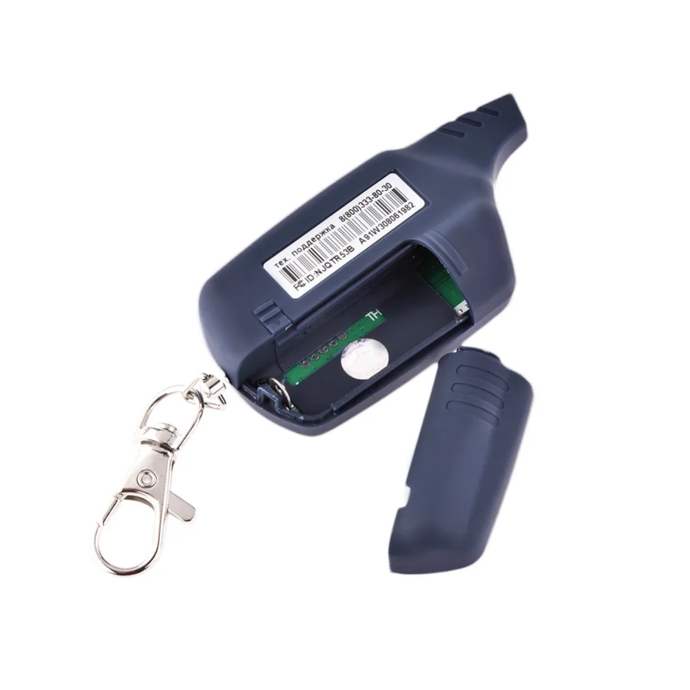 Anti-theft System A91 LCD Remote Controller For 2 Way Car Alarm Starline 91 Engine Starter Fob Keychain/lcd Body Remote