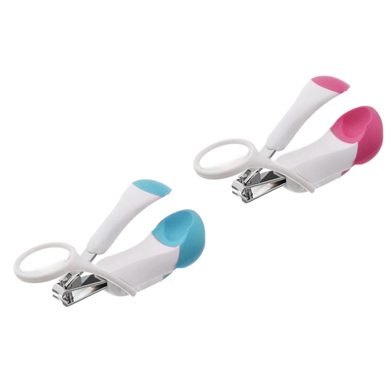 Children Pocket Finger Toe Nail Clipper With Magnifier Magnifying Glass For Babies Children & Adults Baby Manicurem Nail Care