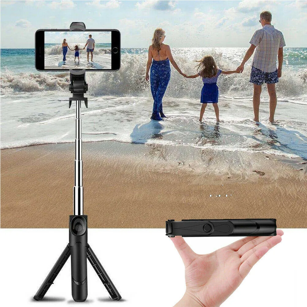 

4 in 1 Portable Wireless Bluetooth Selfie Stick Lightweight & Shockproof