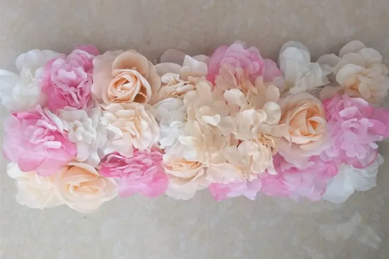 Новое поступление искусственная Роза Гортензия Цветочные ряды Свадебные украшения Арка осевые реквизит 18 цветов