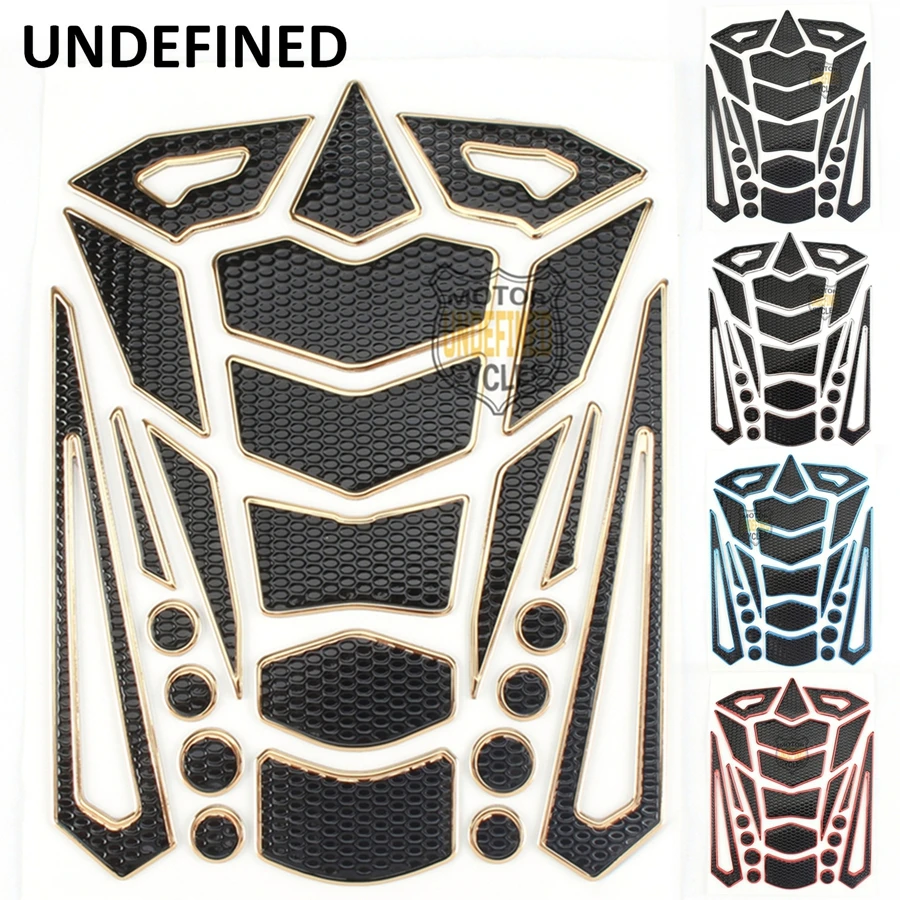 

Motorcycle Sticker Fuel Oil Tank Protector Decals Case for Honda CB 500 X Yamaha Kawasaki Monster 1100 Harley MT-09 MT-01 YBR250