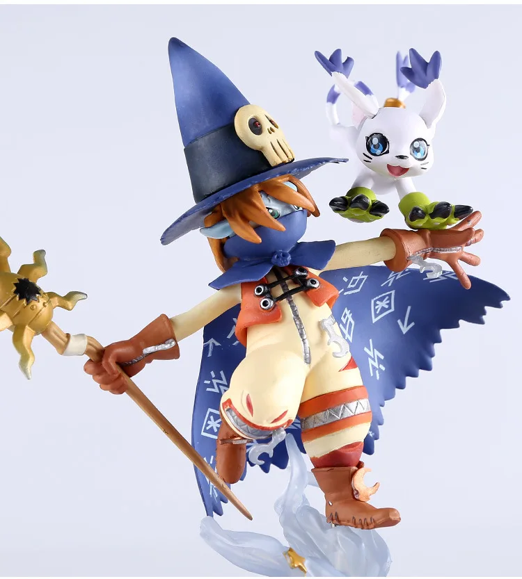 Аниме Фигурка Wizardmon/Wizarmon E Tailmon/Gatomon-Digimon Adventure Digital Monster Toy ПВХ фигурка модель куклы