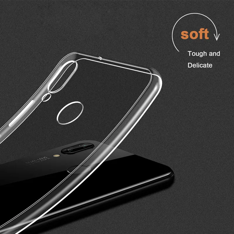 Двойной 360 полноразмерный мягкий чехол для Huawei Honor 10i силиконовый 10 Lite Honor10i фонарь
