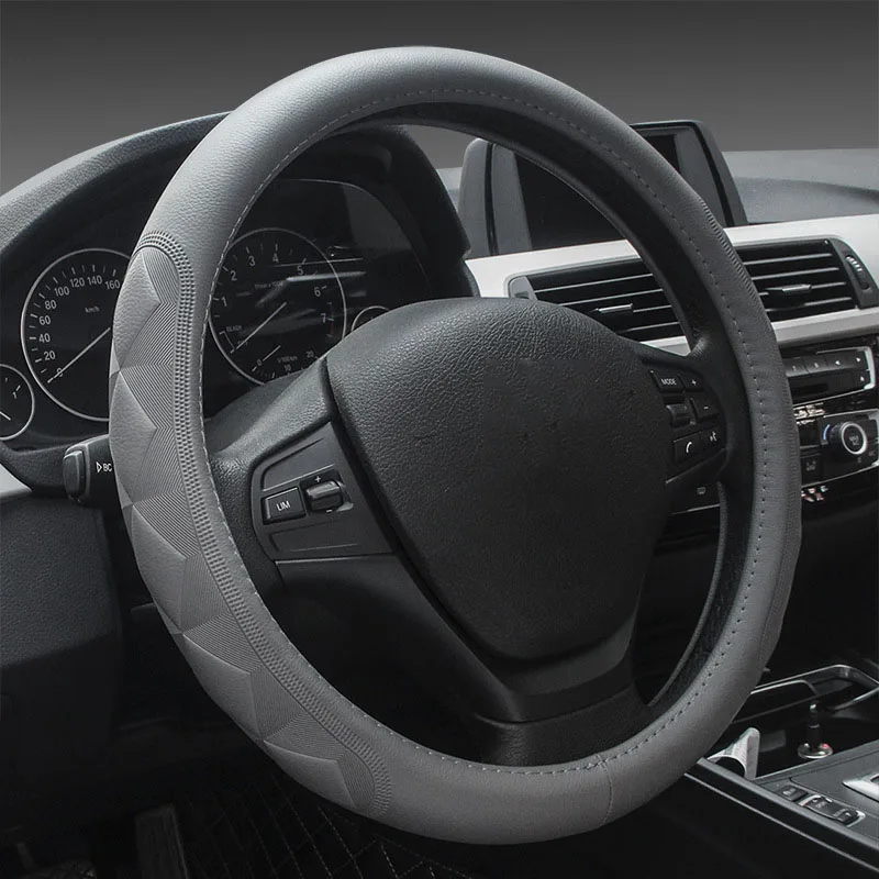 Sport Steering Wheel Cover Leather Car Steering Wheel Covers For Men