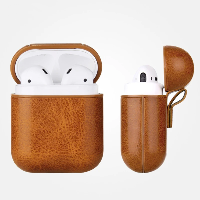Чехол для наушников Apple Airpod аксессуары iPhone AirPods чехол ключей роскошный кожаный
