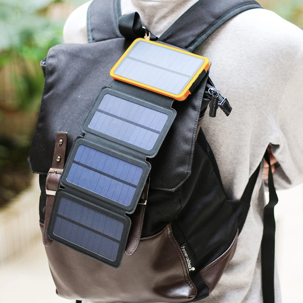 20000mAh Power Bank Solar External Battery Power Charger for iPhone Samsung Huawei Smartphones Xiaomi Outdoors Camping 20000mAh Power Bank Solar External Battery Power Charger for iPhone Samsung Huawei Smartphones Xiaomi Outdoors Camping