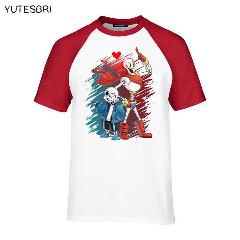 Футболка с Папирусом и надписью Game Undertale sans and высококачественные футболки