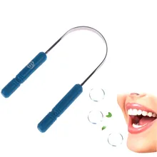 Горячая многоразовый скребок для языка из нержавеющей стали Профессиональный стоматологический уход за полостью рта гигиена полости рта сохраняет свежее дыхание зубная щетка для языка