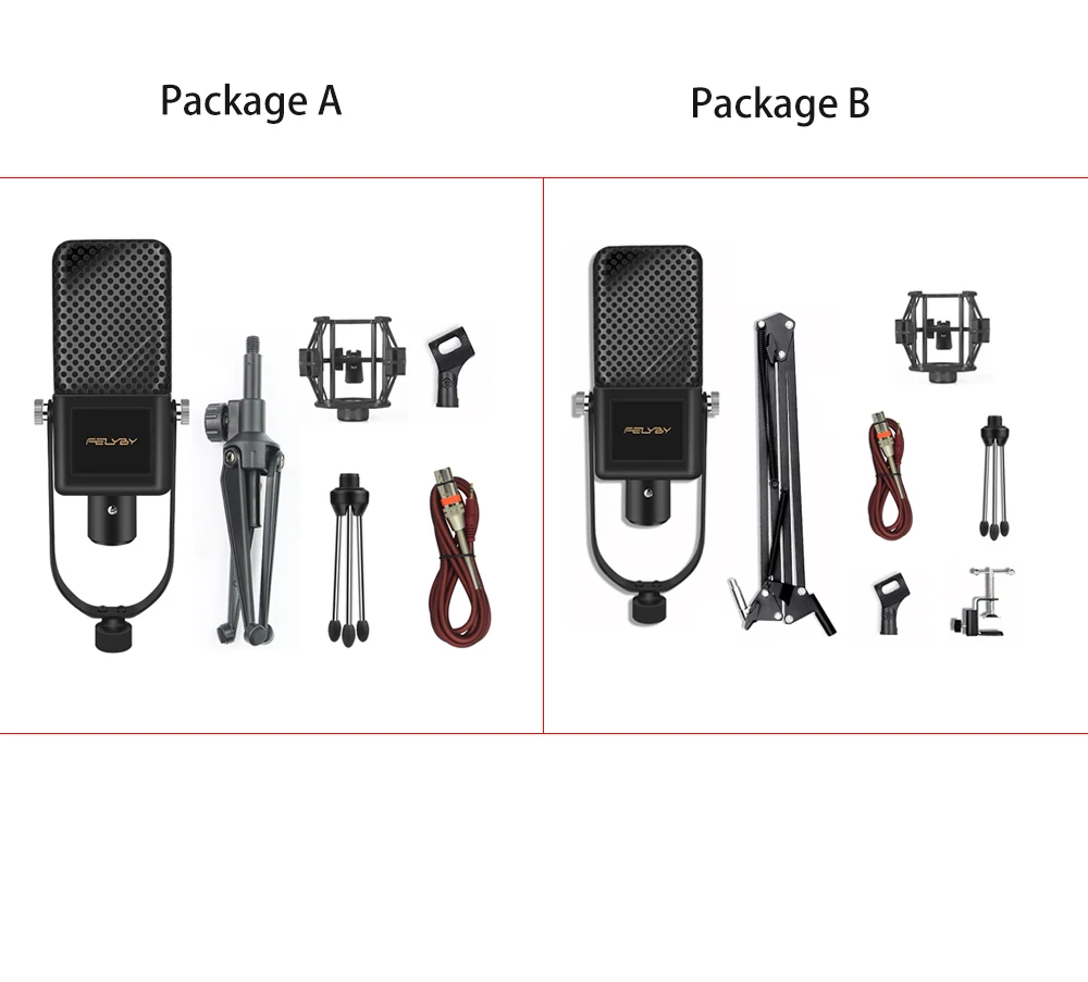 FELYBY BM1000 конденсаторный микрофон для компьютера/ноутбука/ПК Запись микрофона студии караоке микрофон с держателем микрофона