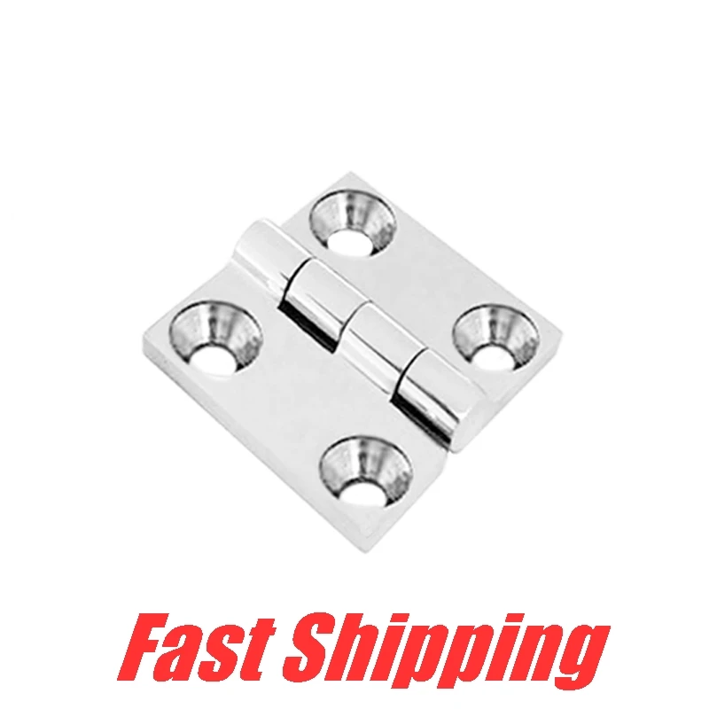 

1.5 inch 316 stainless steel heavy duty thickened hinge for Ship yacht motorhome truck modification Square hinge for Boat