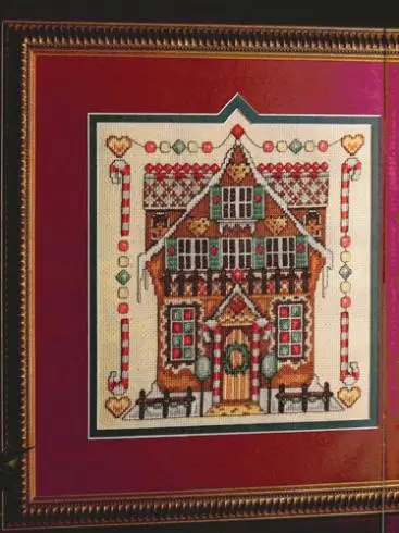 

Fishxx Cross-Stitch Col124-1 scenery [Happy holiday] cotton thread,14CT kit
